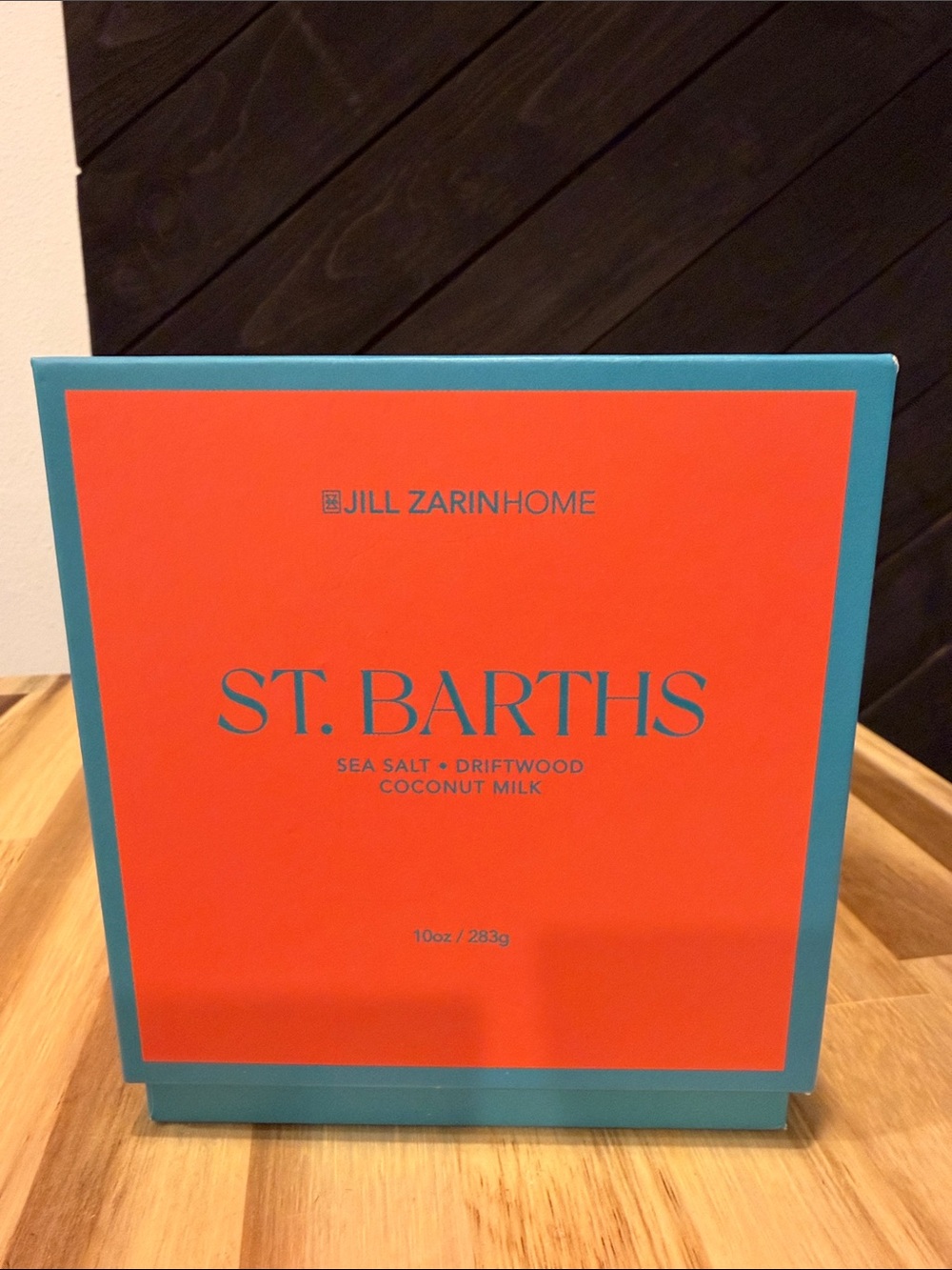 St. Barths Scented Candle - Turquoise & Coral Jill Zarin Home